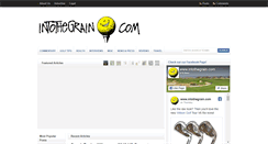 Desktop Screenshot of intothegrain.com